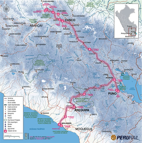 mapa ruta cargo